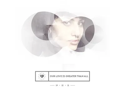 Our Love Is Greater Than All clean digital art double exposure love photo manipulation photoshop shapes valentine