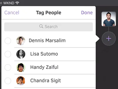 Tag People people popover tag