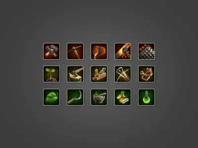 Mini icon set 32x32 browser game game icon set icon icon set icons medieval medieval icon set micro icon mini icon mini icons