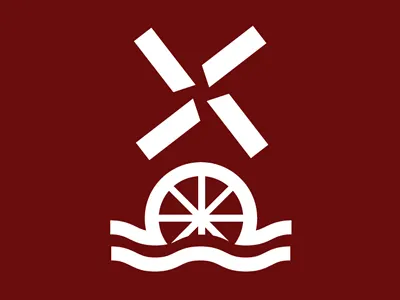 Mills Archive - Final Icon - Dark Red Reversed archive logo mills mills archive