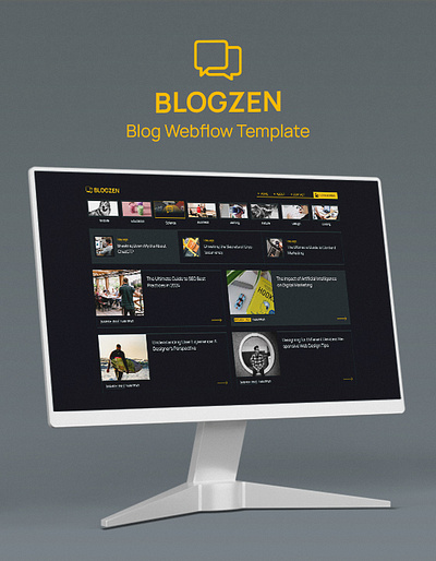 Blogzen - Retail & E-Commerce Website Template blog blog webflow template blog website magazine newspaper webflow magazinee