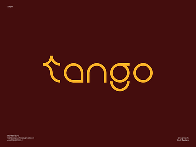 Lifestyle, Fashion, Clothing - Tango Logo Design branding design graphic design icon illustration logo typography vector