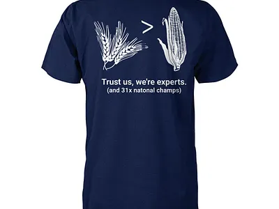 Trust Us, We're Experts And 31x National Champs Shirt design illustration