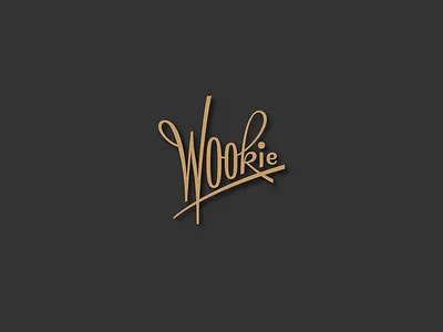 Wookie the Dog design dog font lettering letters logo type typeface typography wookie