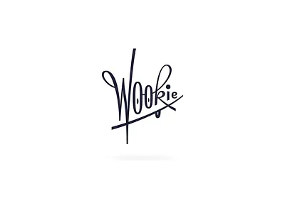 Wookie the Dog design dog font lettering letters logo type typeface typography wookie