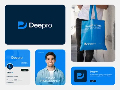 Deepro-chat logo ai ai chatbot app logo artificial intelligence branding chat app chat icon chat logo chatbot chatgpt chatting design graphic design identity logo logo design logotype message logo minimal talk logo