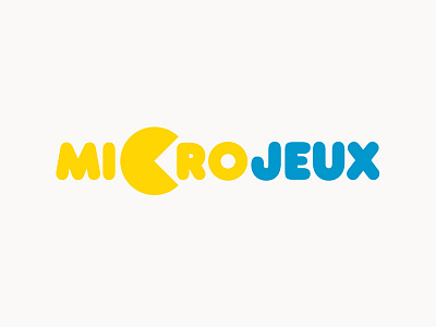 Micro Jeux Logo micro jeux retro video game store