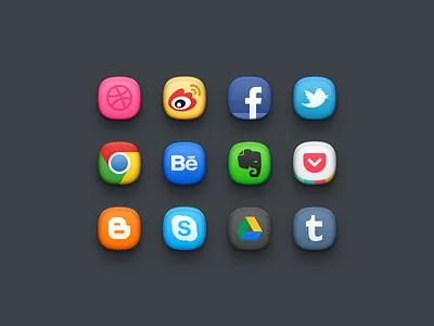Sweets behance candy chrome evernote facebook icon jan pocket tumblr weibo