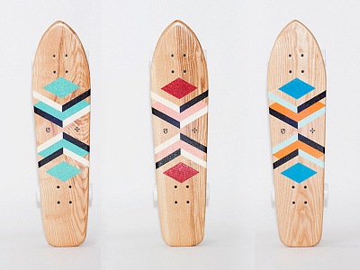 Atypical x Say What Studio hand made cruisers paint pantone