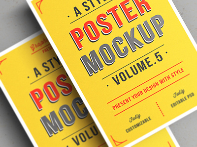 Poster Mockup flyer mockup poster poster design poster mockup psd texture