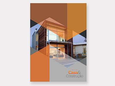 Graphic Design And Layout For A Local Magazine brchure orange paper print