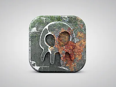 Оctopus cinema4d cthulhu grunge icon metal mold octopus rust skull