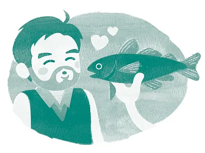 Screech In cartoon cute illustration invitation wedding