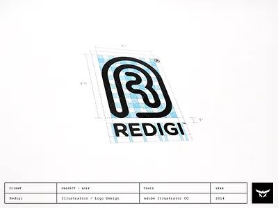 Redigi - Logo Design brand design identity logo redigi