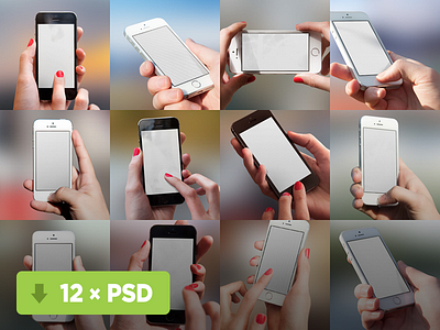 12 NEW Mockuuups 5s black hand iphone mock ups mockups psd templates white