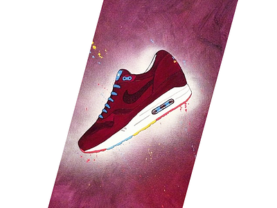 Air Max 1 - Patta x Parra air max art illustration kicks nike painting sneaker