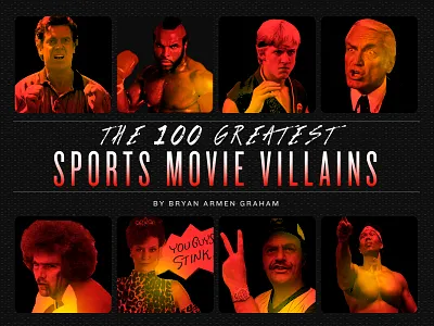 The 100 Greatest Sports Movie Villains movies sports sports illustrated villains