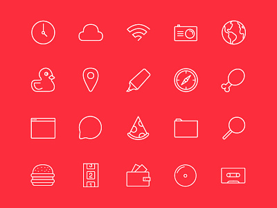 Stripes & Co - Free Icon Set free free icon set icon set stripes co