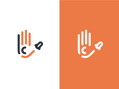 LaunchCode branding hand logo rocket