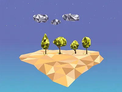 Lowpoly argentina cloud illustration low lowpoly pablo moreno poly vector