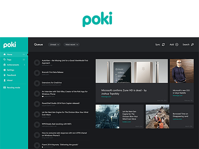 Poki for Windows 8 design metro poki ui windows