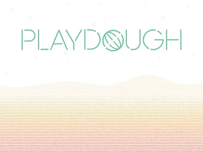 Playdough Logo Fun 2 brand colors logo