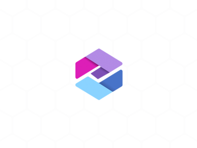 logo exploration • figureB color e exploration hex hexagon logo