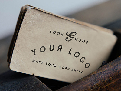 Original Handcrafted Mock-Ups aged classic handcrafted logo mock up original photo mock up retro retrosupply tools vintage weathered wood
