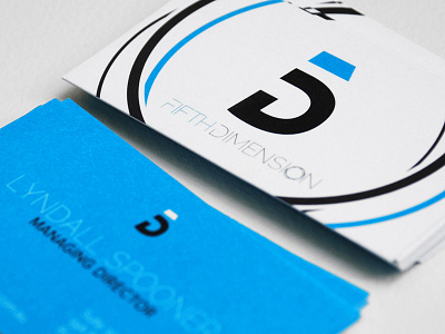 5D Identity branding business cards design graphic identity logo research science stationery technology