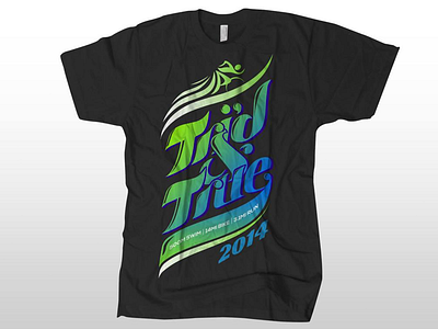 Triathlon shirt shirt typography