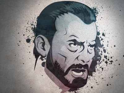 Best in the W.I.P cm punk illustration wrestling wwe