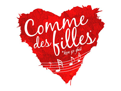 Comme des Filles jazz logo music