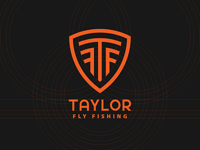 Taylor Fly Fishing re-branding concept brand identity custom lettering custom type fishing fly fishing flyfishing growcase logo logo design logo mark re branding reels