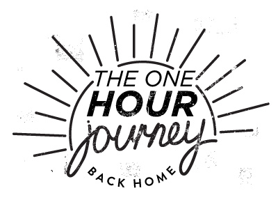 Journey home grunge type type branding type logo