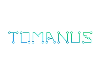 Tomanus Logo (R1) circuit digital machinery