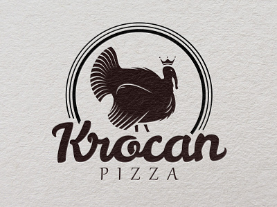 Turkey Pizza calligraphy handwriting logo turkey typografy