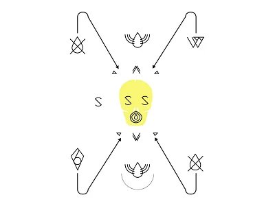 Initiation affirmations design fake book covers new life type