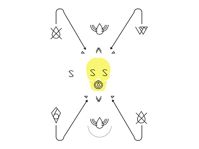 Initiation affirmations design fake book covers new life type