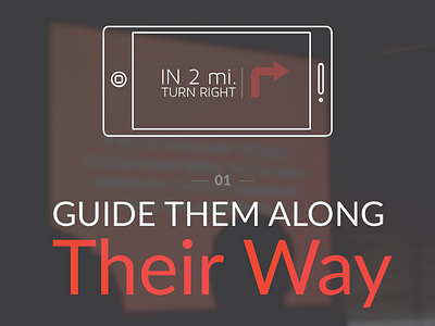 Be Their Guide flat giantconf ia illustration keynote navigation presentation usability ux