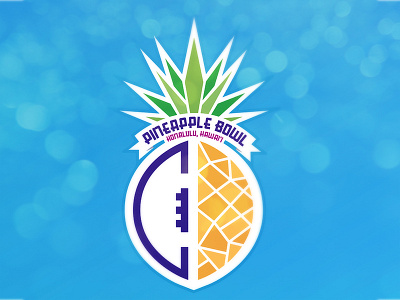 Pineapple Bowl V2 bowl football logo ncfa pineapple