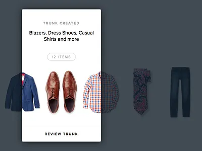 Trunk Status app apparel clothes clothing club ios nordstrom status trunk club