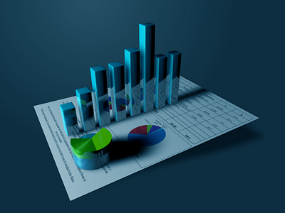 Finantial gaphics bars corporative fiantial gaphics money report