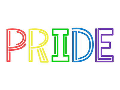 Pride WIP custom type happy pride june just for fun lgbt lgbtq nyc pride pride pride month typography