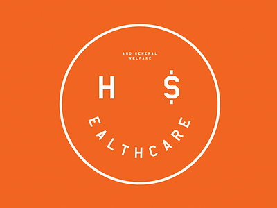 Healthcare book brand circle dollar face healthcare icon illustration logo money smile smiley