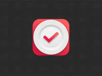 dingcanlogo1 app food icon ios ui