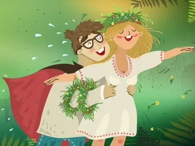 Kupalle character illustration