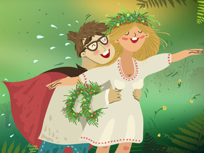 Kupalle character illustration