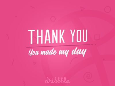 Thanks Dribbble!! dribbble first shot invite thanks