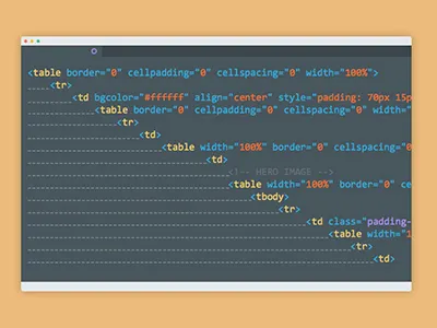 Email Coding illustration