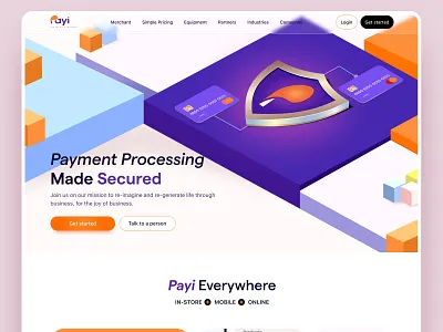 Payment Service Provider: POS Solution Website ai app design artificial intelligence b2b c2c clean design ebanking ewallet finance fintech landing page minimal online banking pos saas startup ui ux design web design website